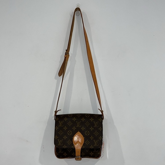 LOUIS VUITTON Cartouchiere MM Monogram Shoulder Bag Purse - Picture 5 of 15